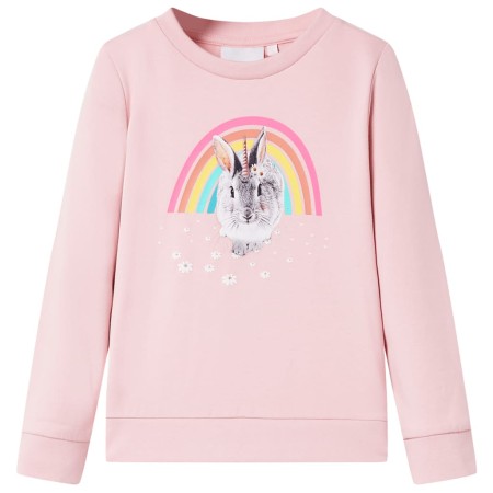 Sudadera infantil rosa claro 140 de , Camisetas para niños - Ref: Foro24-10748, Precio: 15,99 €, Descuento: %