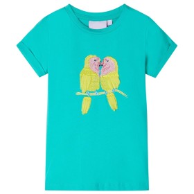 Camiseta infantil verde menta 92 de , Camisetas para niños - Ref: Foro24-11209, Precio: 9,99 €, Descuento: %