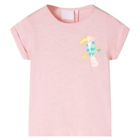 Hellrosa Kinder-T-Shirt 92 von , Kinder-T-Shirts - Ref: Foro24-11559, Preis: 8,99 €, Rabatt: %