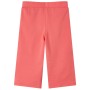 Pantalón infantil con perneras anchas coral 140 de , Pantalones de niños - Ref: Foro24-11048, Precio: 12,22 €, Descuento: %