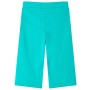 Pantalón infantil con perneras anchas verde menta 116 de , Pantalones de niños - Ref: Foro24-11041, Precio: 12,99 €, Descuent...