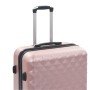 Juego de maletas rígidas ruedas trolley 3 pzas rosa dorado ABS de vidaXL, Maletas - Ref: Foro24-91888, Precio: 159,31 €, Desc...