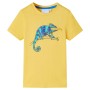 Children's short-sleeved t-shirt light ocher 92 by , Kids T-shirts - Ref: Foro24-12009, Price: 9,27 €, Discount: %