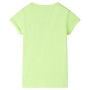 Camiseta infantil amarillo neón 140 de , Camisetas para niños - Ref: Foro24-11178, Precio: 9,12 €, Descuento: %