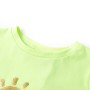 Camiseta infantil amarillo neón 140 de , Camisetas para niños - Ref: Foro24-11178, Precio: 9,12 €, Descuento: %