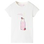 Camiseta infantil color crudo 140 de , Camisetas para niños - Ref: Foro24-11263, Precio: 9,35 €, Descuento: %