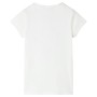 Ecru children's t-shirt 116 by , Kids T-shirts - Ref: Foro24-11261, Price: 7,99 €, Discount: %