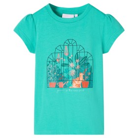 Mint green children's t-shirt 116 by , Kids T-shirts - Ref: Foro24-11366, Price: 9,99 €, Discount: %