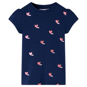 Camiseta infantil azul marino 140 de , Camisetas para niños - Ref: Foro24-11228, Precio: 9,99 €, Descuento: %