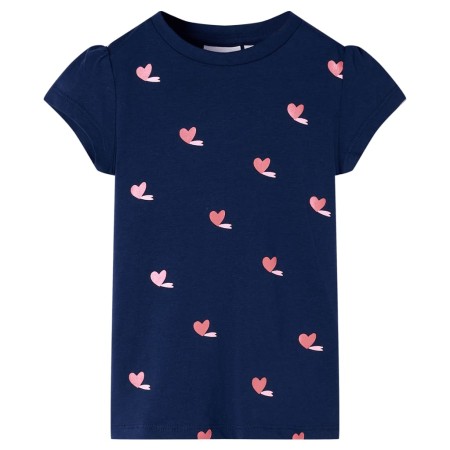 Navy blue children's t-shirt 140 by , Kids T-shirts - Ref: Foro24-11228, Price: 9,78 €, Discount: %