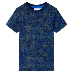 Camiseta infantil azul marino 116 de , Camisetas para niños - Ref: Foro24-12111, Precio: 8,99 €, Descuento: %