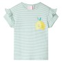 Camiseta infantil verde menta 140 de , Camisetas para niños - Ref: Foro24-11488, Precio: 9,51 €, Descuento: %