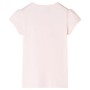 Soft pink children's t-shirt 128 by , Kids T-shirts - Ref: Foro24-11332, Price: 9,99 €, Discount: %