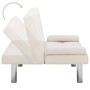 Schlafsofa mit zwei cremefarbenen Polyesterkissen von vidaXL, Sofas - Ref: Foro24-282185, Preis: 191,99 €, Rabatt: %