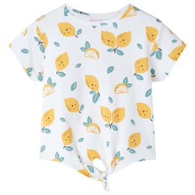 Camiseta infantil con parte inferior con nudo crudo 104 de , Camisetas para niños - Ref: Foro24-11495, Precio: 8,99 €, Descue...