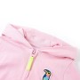 Rosafarbener Kinder-Kapuzenpullover mit Reißverschluss 128 von , Kinder-T-Shirts - Ref: Foro24-11567, Preis: 11,69 €, Rabatt: %