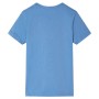 Kinder-Kurzarm-T-Shirt mittelblau 92 von , Kinder-T-Shirts - Ref: Foro24-11874, Preis: 9,35 €, Rabatt: %