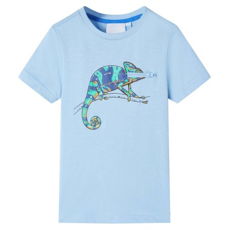 Camiseta infantil de manga corta azul claro 92 de , Camisetas para niños - Ref: Foro24-12014, Precio: 9,99 €, Descuento: %