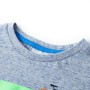 Camiseta infantil de manga corta azul mélange 128 de , Camisetas para niños - Ref: Foro24-12172, Precio: 9,35 €, Descuento: %