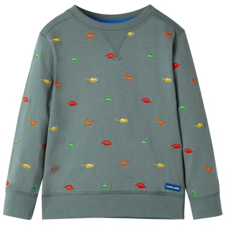 Sudadera infantil caqui 128 de , Camisetas para niños - Ref: Foro24-11772, Precio: 14,99 €, Descuento: %