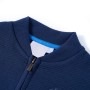 Navy blue zipper children's sweatshirt 92 by , Kids T-shirts - Ref: Foro24-12139, Price: 13,99 €, Discount: %