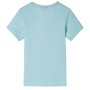 Helles Aquamarin-Kinder-T-Shirt 104 von , Kinder-T-Shirts - Ref: Foro24-12260, Preis: 7,99 €, Rabatt: %