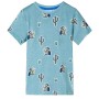 Camiseta infantil verde claro mélange 128 de , Camisetas para niños - Ref: Foro24-12482, Precio: 8,48 €, Descuento: %