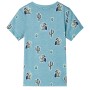 Camiseta infantil verde claro mélange 128 de , Camisetas para niños - Ref: Foro24-12482, Precio: 8,48 €, Descuento: %