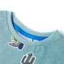 Camiseta infantil verde claro mélange 128 de , Camisetas para niños - Ref: Foro24-12482, Precio: 8,48 €, Descuento: %