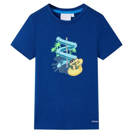 Dark blue children's t-shirt 140 by , Kids T-shirts - Ref: Foro24-12468, Price: 9,12 €, Discount: %