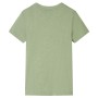 Camiseta infantil caqui claro 116 de , Camisetas para niños - Ref: Foro24-12126, Precio: 7,99 €, Descuento: %