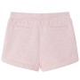 Pantalones cortos infantiles con cordón rosa claro mixto 140 de , Pantalones de niños - Ref: Foro24-10968, Precio: 10,26 €, D...