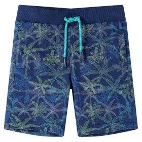 Children's shorts with navy blue drawstring 140 by , kids pants - Ref: Foro24-12118, Price: 11,99 €, Discount: %