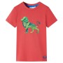 Camiseta infantil color rojo 116 de , Camisetas para niños - Ref: Foro24-12281, Precio: 7,99 €, Descuento: %