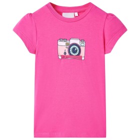 Camiseta infantil rosa oscuro 92 de , Camisetas para niños - Ref: Foro24-10464, Precio: 9,99 €, Descuento: %