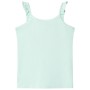 Light mint green children's tank top 128 by , Kids T-shirts - Ref: Foro24-10797, Price: 9,67 €, Discount: %