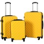 Juego de maletas rígidas con ruedas trolley 3 pzas amarillo ABS de vidaXL, Maletas - Ref: Foro24-91890, Precio: 155,30 €, Des...