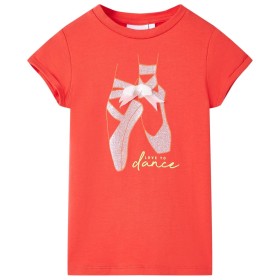 Camiseta infantil color rojo 92 de , Camisetas para niños - Ref: Foro24-11339, Precio: 9,99 €, Descuento: %