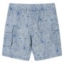 Children's shorts with dark blue drawstring 140 by , kids pants - Ref: Foro24-12603, Price: 11,99 €, Discount: %