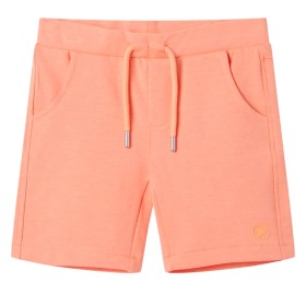 Children's shorts with neon orange drawstring 116 by , kids pants - Ref: Foro24-12061, Price: 10,99 €, Discount: %