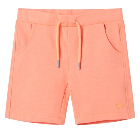 Kindershorts mit neonorangefarbenem Kordelzug 116 von , Kinderhosen - Ref: Foro24-12061, Preis: 10,19 €, Rabatt: %