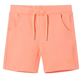 Kindershorts mit neonorangefarbenem Kordelzug 140 von , Kinderhosen - Ref: Foro24-12063, Preis: 11,99 €, Rabatt: %