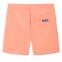 Pantalón corto infantil con cordón naranja neón 140 de , Pantalones de niños - Ref: Foro24-12063, Precio: 11,99 €, Descuento: %