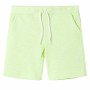 Pantalón corto infantil con cordón amarillo neón 104 de , Pantalones de niños - Ref: Foro24-12615, Precio: 10,83 €, Descuento: %