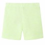 Pantalón corto infantil con cordón amarillo neón 104 de , Pantalones de niños - Ref: Foro24-12615, Precio: 10,83 €, Descuento: %