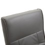 Sillón de masaje de cuero artificial gris de vidaXL, Sillones de masaje eléctricos - Ref: Foro24-248455, Precio: 295,20 €, De...