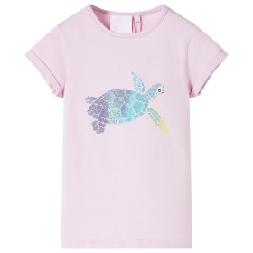 Camiseta infantil color lila 104 de , Camisetas para niños - Ref: Foro24-11185, Precio: 9,99 €, Descuento: %