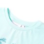 Helles Aquamarin-Kinder-T-Shirt 140 von , Kinder-T-Shirts - Ref: Foro24-11023, Preis: 9,99 €, Rabatt: %