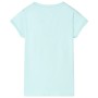 Camiseta infantil aguamarina claro 116 de , Camisetas para niños - Ref: Foro24-11021, Precio: 7,95 €, Descuento: %