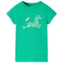 Camiseta infantil verde neón 140 de , Camisetas para niños - Ref: Foro24-11063, Precio: 7,82 €, Descuento: %